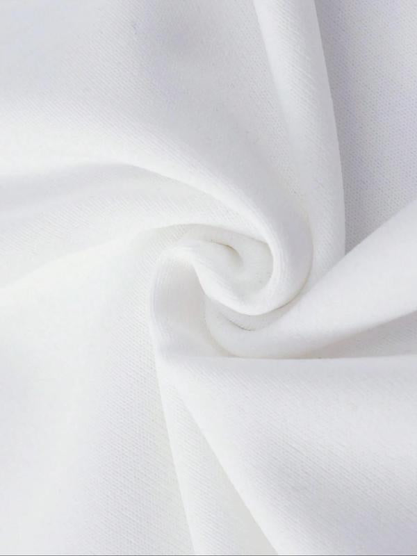 Women's Lip Print Round Neck Tee, Casual Short Sleeve Crew Neck T-Shirt for Summer, Fashion Women's Top for Daily Wear