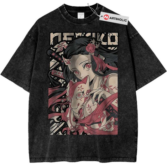Nezuko Kamado Shirt, Demon Slayer Shirt, Anime Shirt, Vintage T-Shirt