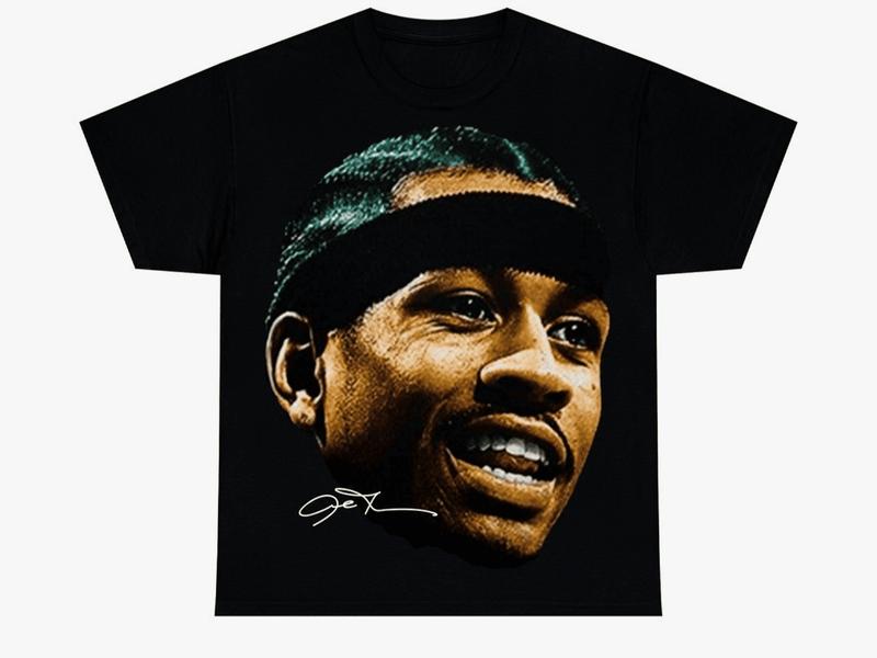 ALLEN IVERSON T-SHIRT Rare The Answer Rap Tee Vintage Style Graphic Print Collectible Kobe Lebron Shaq For Mens, Womens