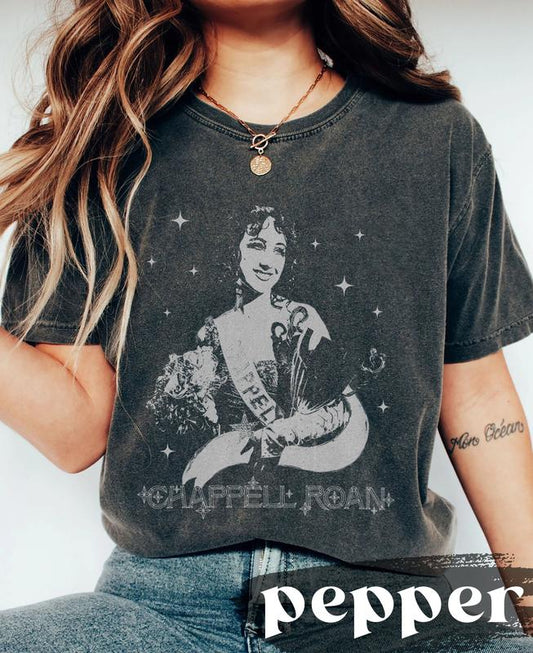 Vintage Chappell Roan Shirt, Midwest Princess Shirt, Chappell Roan Merch, Mermaid Fairycore Shirt, Rise and Fall of a Midwest Princess Shirt