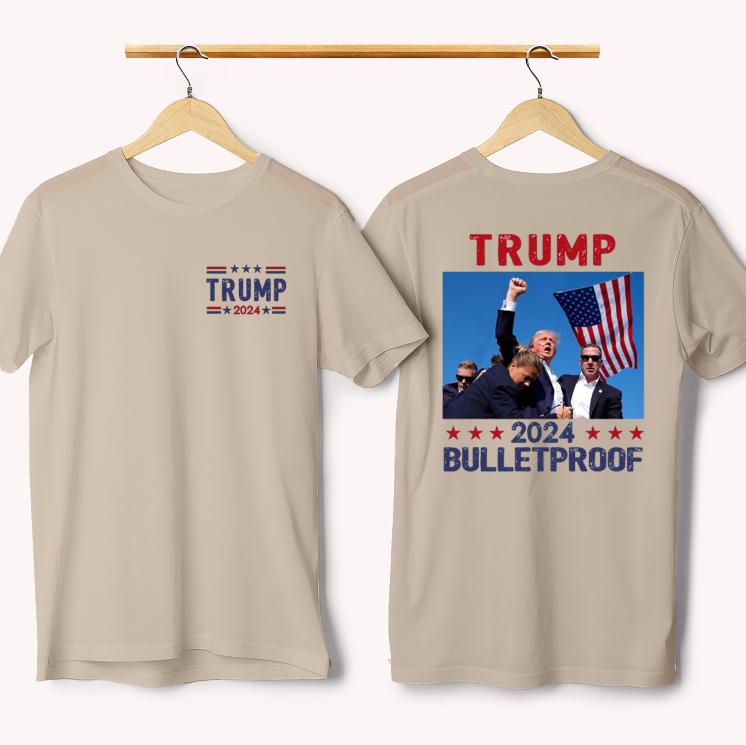 Trum 2024 Bulletproof Shirt, Praying for Presidet Trum Shirt, Bloodied Trum Fist Pumps, Trum Shooting Tee, Trum Assassination Tee Trum Shirts 2024, Do