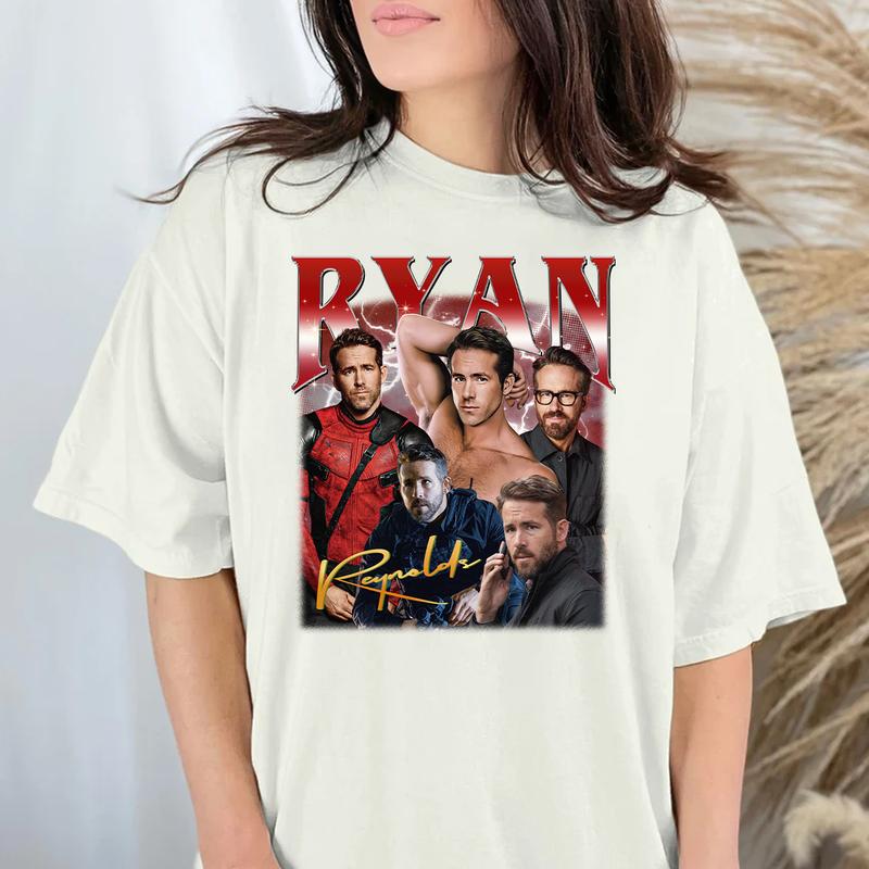 Ryan T Shirt, Reynolds shirt,  Gift For Woman and Man Unisex T-Shirt Sweatshirt Hoodie