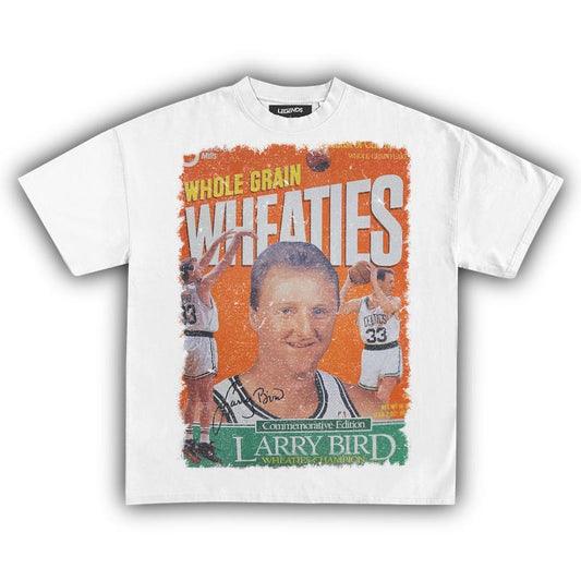 Vintage Sport Graphic Tee Wheaties Larry Bird 1993 Vintage Tee