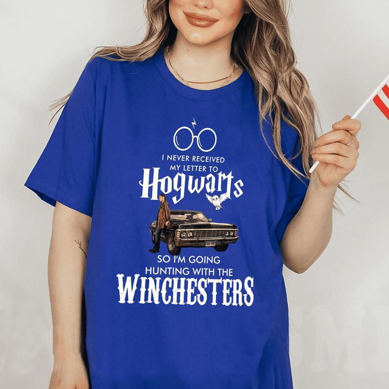 Hogwarts T-Shirt, Winchester Shirt, Supernatural Tee, Winchester Bros Shirt, Dean Winchester Tee, Sam And Dean Shirt, Unisex Adult Tshirt For Mens, Wo