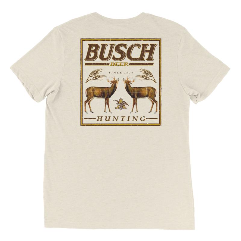 BUSCH LIGHT, BEER, BUSCH BEER HUNTING DEER T-SHIRT, For Men, For Women,  Casual Graphic Round Neck T-shirt for Summer, Fashion Men's Top for Daily Wea