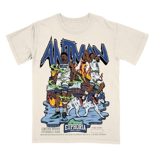 PE Anthony Edwards V2 Planet Euphoria Shirt, Vintage 90s Unisex Tee Various Sizes and Colors - Classic Sport Graphic Tees - Unisex T-shirt For Women A