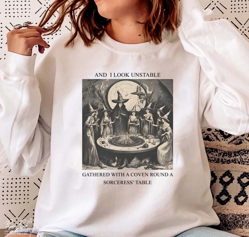 The Halloween T-Shirt, Witch Shirt, Witches Sp0oky Season ShirtSweater