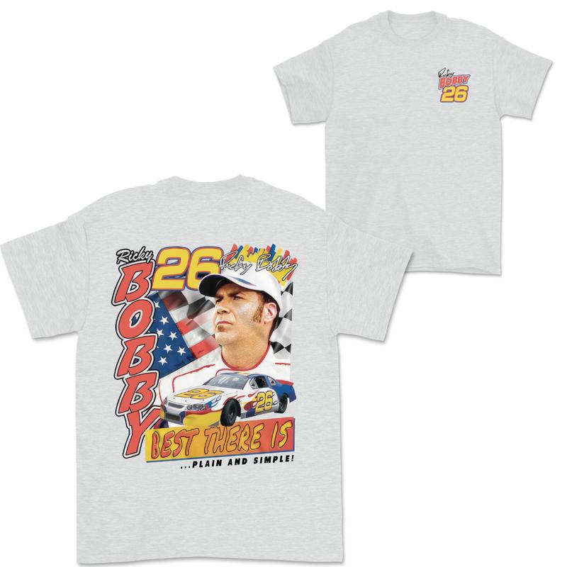 Vintage Talladega Nights T-Shirt Plain & Simple Ricky Bobby 26 Men's Tees
