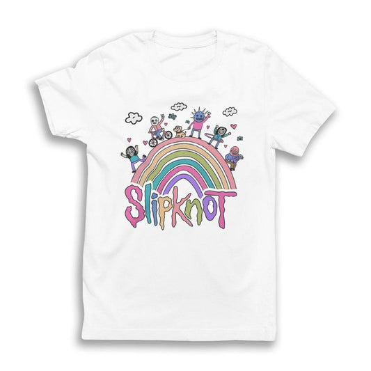 Hot Slipknot band Cute Tour Short Sleeve Classic T-Shirt All Size