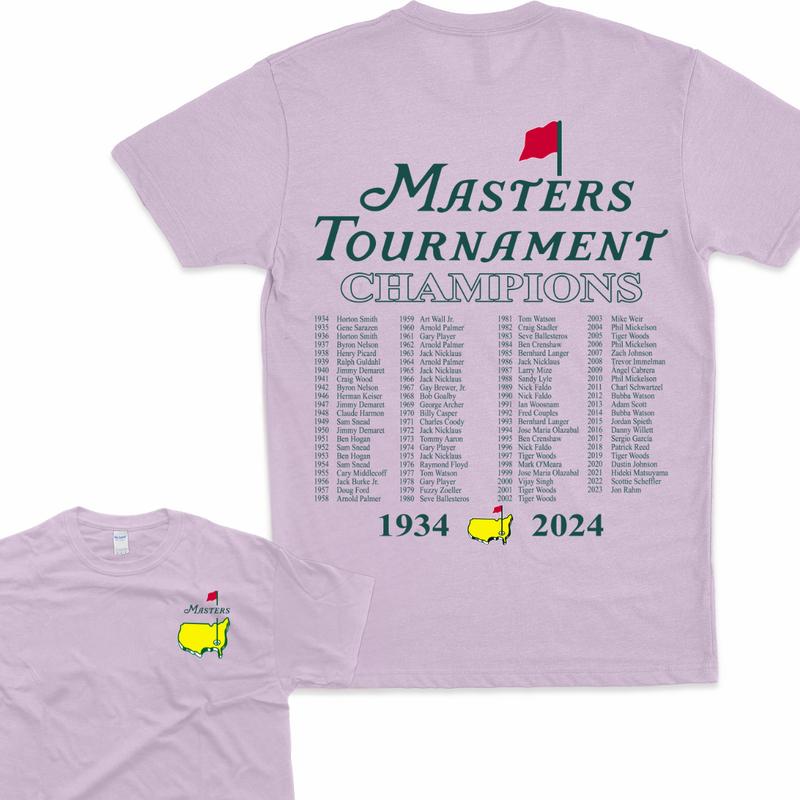 Vintage Style Masters Tournament Augusta T-shirt Unisex Clothing