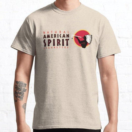 American Spirit Beige Classic T-Shirt, Sweatshirt, Hoodie - 40599, Unisex Cotton Graphic Tee