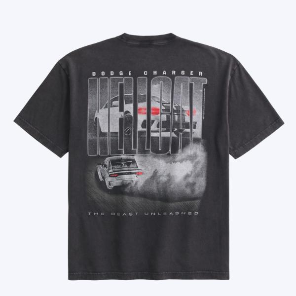 Boxy Dodge Charger Hellcat Graphic Shirt Gift For Boyfriend, Classic Dodge Charger  T-shirt Sweatshirt Hoodie