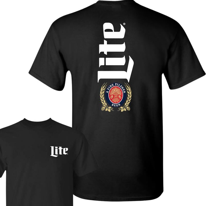 Miller Lite Beer T-Shirt, Full Color T-Shirt, For Men, For Women