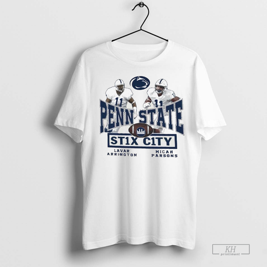 Penn State Nittany Lions SP Stix City Players Lavar Arrington Micah Parsons t-shirt