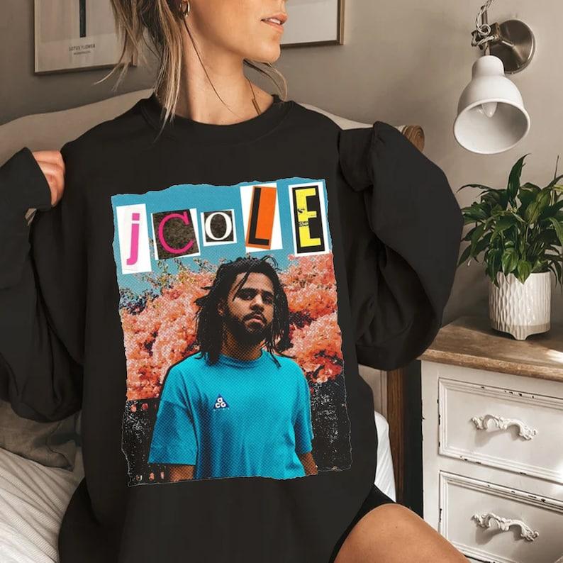 Vintage J Cole T-Shirt Album 90s Rap Music ShirtRapper Album Vintage Sweatshirt Retro Unisex, Rapper T-Shirt, Tees For Man Woman - Unisex T-Shirt, Hoo