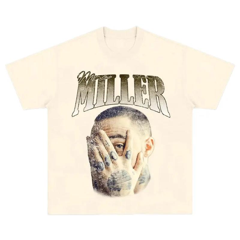 MAC MILLER BIG FACE GRAPHIC TEE - STREETWEAR