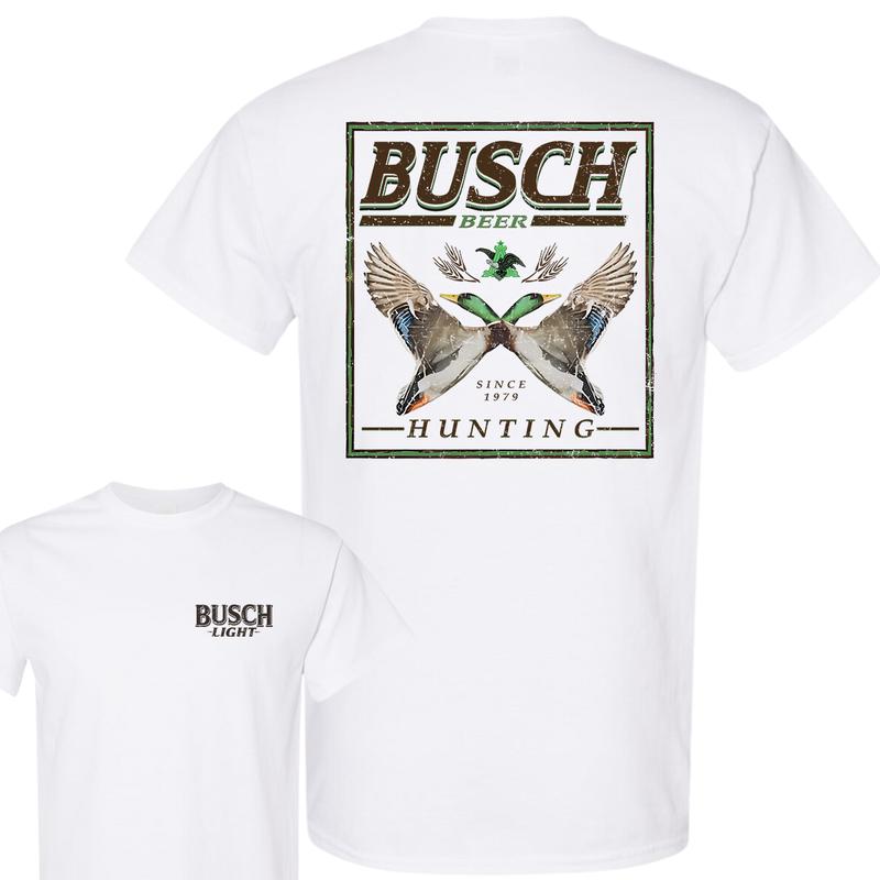 Busch Beer Hunting Duck T-Shirt, Unisex T-Shirt, Full Color T-Shirt, For Men, For Women