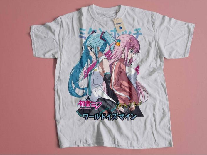 Hatsune miku and Kagamine Rin tshirt, Unisex tshirt