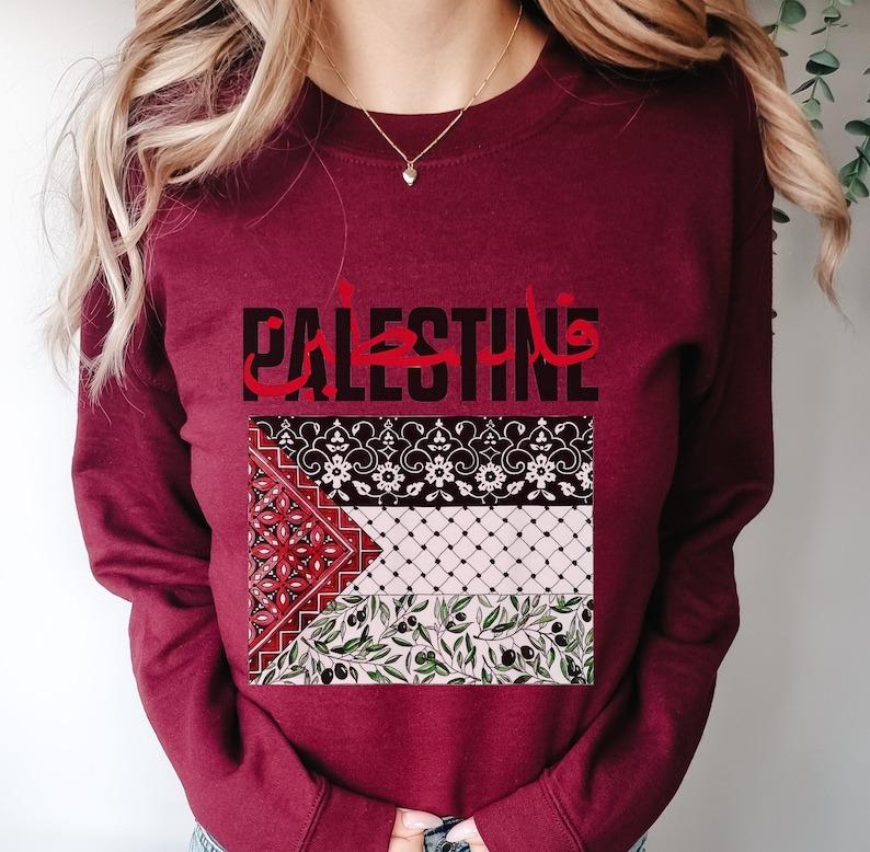 Palestine Sweatshirt, Free Palestine Sweatshirt, For Women