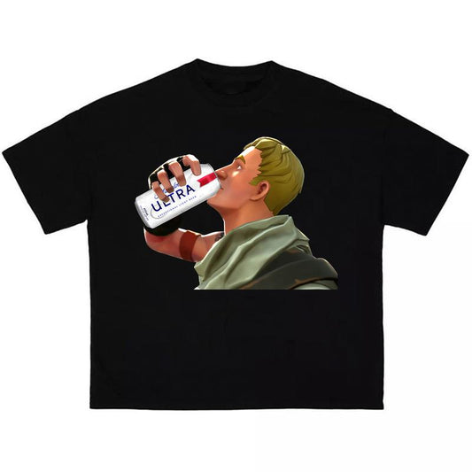 Fortnite Beer Miche U..tra Shirt, Fortnite x Beer Shirt Graphic Tee Vintage Oversized Cotton Short Sleeve Streetwear Casual Trend shirt Gift For Fans,