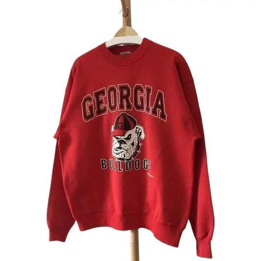 Vintage 90s Georgia Bulldogs Football Shirt,  Football Unisex t-shirt, sweatshirt, hoodie Cotton Pullover Menswear Day