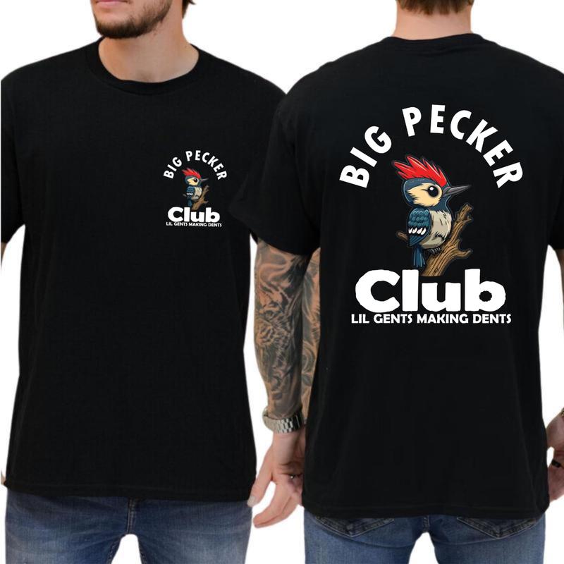 Big Pecker Club Men's T-shirt, Vintage tee, Gift For Men, Unisex Shirt Classic Cotton
