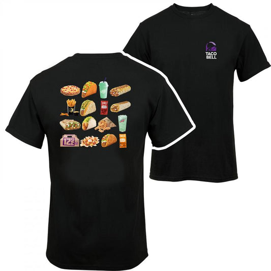 Taco Bell 12 Pack - 2 Side - Unisex Appeal - Dynamic Prints - Pick Your Look - Choose Your Fit - Assorted Colors