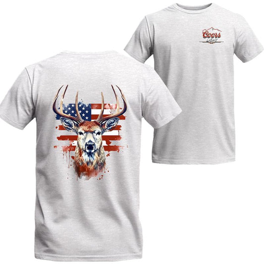 Coors Light Hunting Deer T-Shirt, Gifts for Him, Unisex T-shirt For Men, For Women