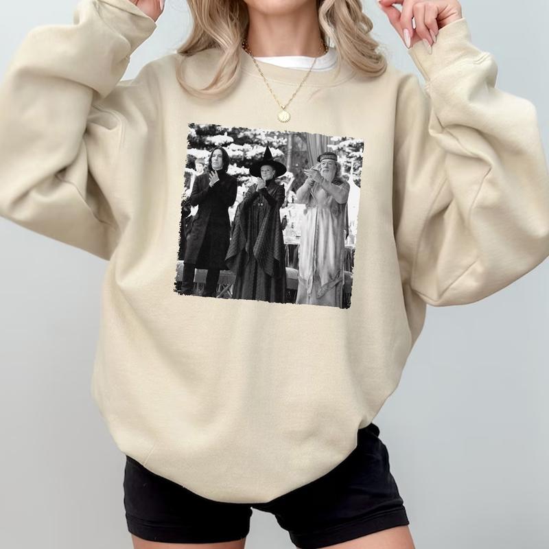 HP Professors In Paradise, Rest In Peace McGonagall Professor, Albus Dumbledore Professor, Severus Snape Professor Unisex Shirt Cotton Relaxed Fit, Da