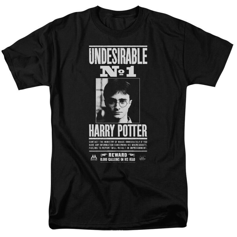 Harry Potter - Undesirable No 1 - Adult T-Shirt Menswear Top Underwear Tshirt