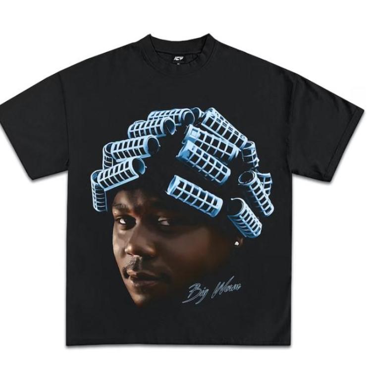 BIG WORM T-SHIRT Rap Tee Concert Hip Hop Gift For Fans Shirt Size S-4XL