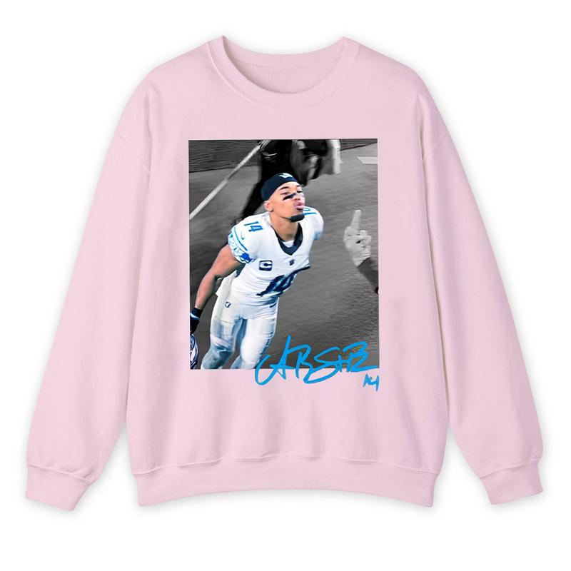 Amon-Ra St Brown Funny Meme With Green Bay Fan Sweatshirt, Detroit Football Retro TShirt, Game Day Shirt, Football Retro Shirt