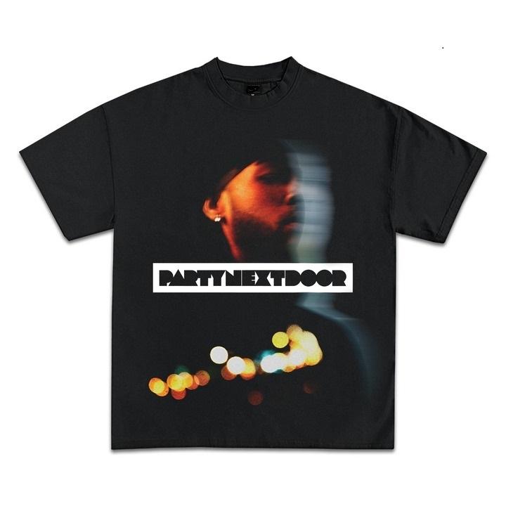 PARTYNEXTDOOR Graphic T-Shirt, Solid colors are %100 cotton