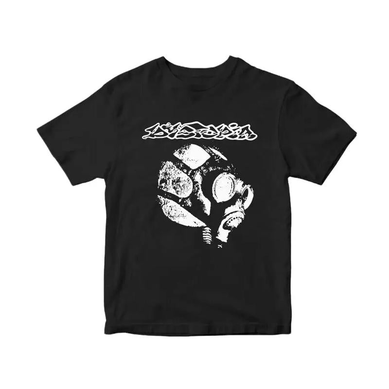 Dystopia Gas Mask T-Shirt, unisex full size shirt, gift for fan