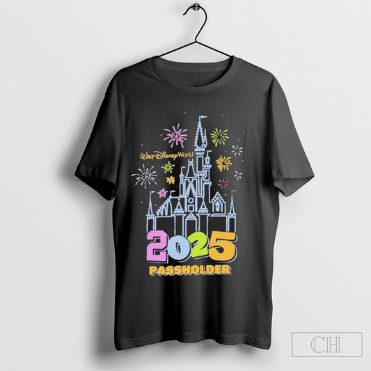 Passholder Walt Disney World 2025 T Shirt Sweater