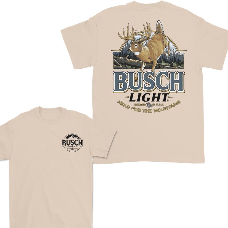 Limited Busch Light Deer Label 2 Side Shirt, For Women, For Men