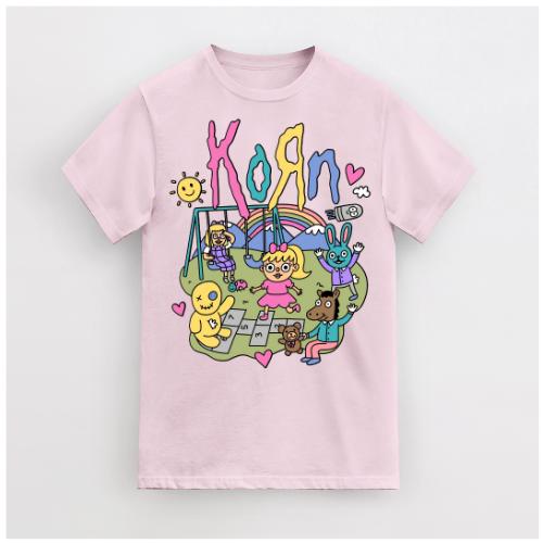 The Korn Korn Rock Band Unisex -Shirt, Slipknot Shirt, Slipknot Retro Shirt_Cotton T-Shirt, Perfect Tee, Gifts For Boyfriend and Girlfriend T-Shirt Cl