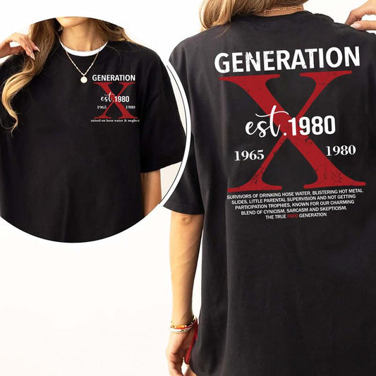 Customize Gen X Fafo T-Shirt Generation X Casual Style GenX Tee