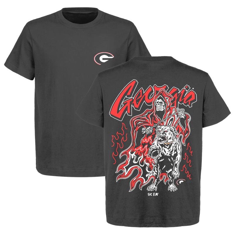 Warren Lotas - Georgia Bulldogs Football - Dead Man's Graphic T-Shirt for Men and Women - Ideal for Game Days, Stylish Team Apparel
