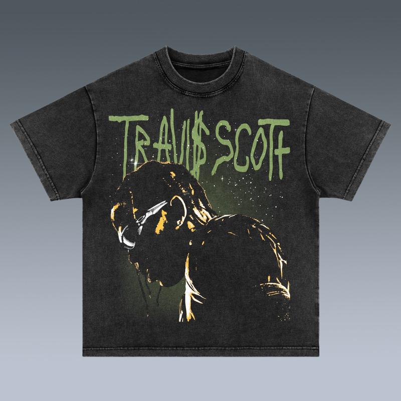 TRAVIS CACTUS JACK 2 SIDES Cotton Vintage Shirt To Match Sneaker Hiphop Clothing Rapper Merch Shirt, Hiphop Tour Concert 2024, Gift For Fan Y2K Aesthe