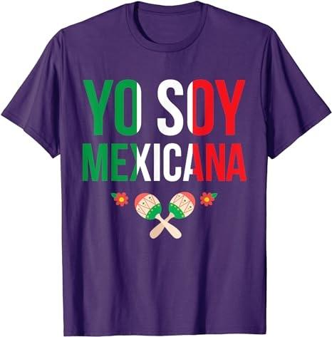 Yo soy mexicana mexican t shirt