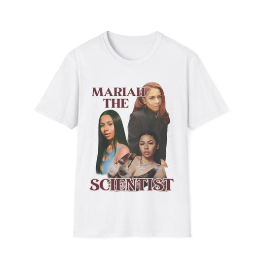 Mariah the Scientist  Unisex Softstyle T-Shirt  Comfortable & Stylish  Perfect for Celebrating Mariah's Creative Vibes Classic Cotton Menswear Top Tsh
