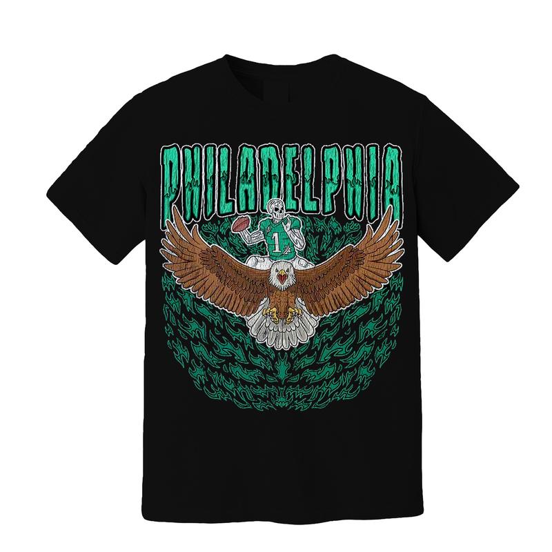 Philadelphia Football Limited Edition T-Shirt, Vintage Philadelphia City Shirt, Deadman's Football, Perfect for Fans of Philadelphia City