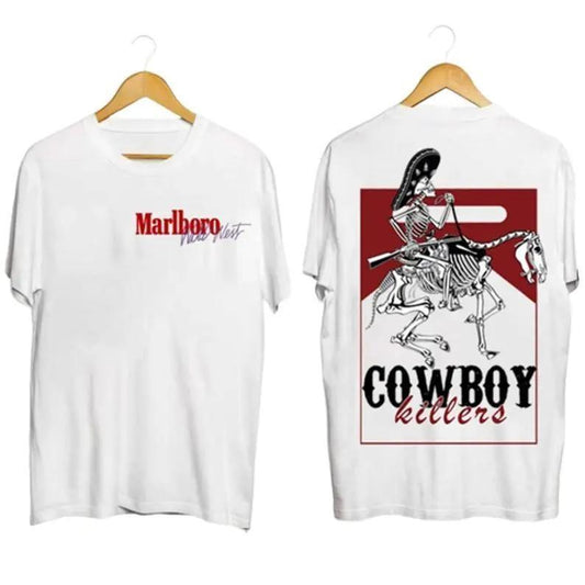 Vintage Marlboro Cowboy Wild West Shirt, Country Music, Cowboy Killer