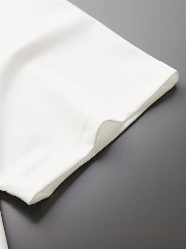 Men's Summer Clothes,Â Casual Letter Print Round Neck Short Sleeve GraphicÂ Tee, Regular Fit Crew Neck T-Shirt for Daily Wear, Fashion Men Clothes for S