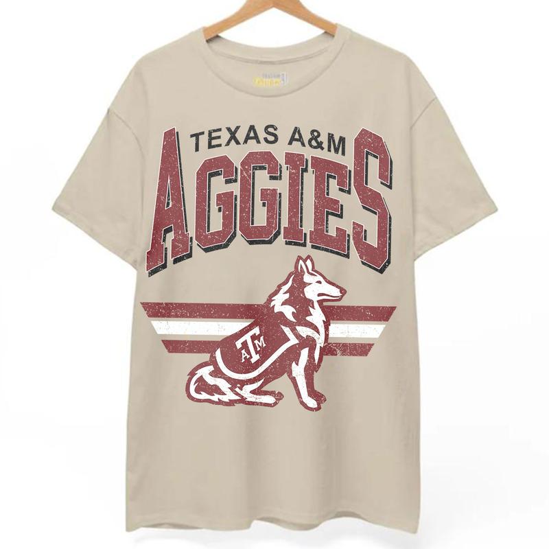 Texas A&M Aggies Vintage Football NCAA Sweatshirt - Tshirt - Hoodie, Texas A&M University Unisex Football NCAA Shirt, Unisex Vintage NCAA Shirt, Class