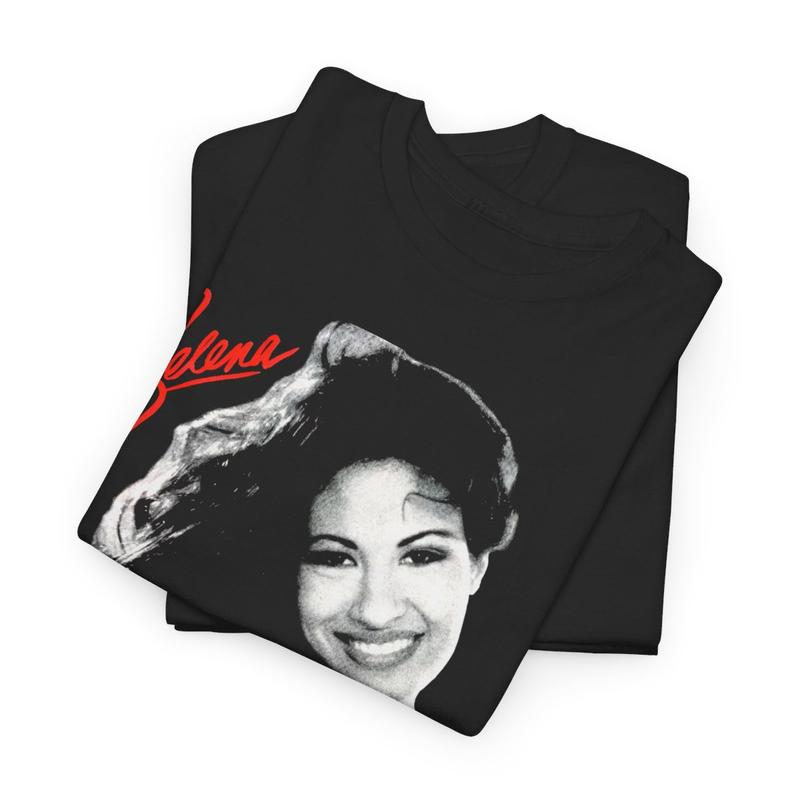 Selena T-shirt Selena Quintanilla Cotton Unisex Shirt  Menswear Tshirt