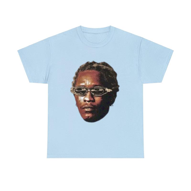 YOUNG THUG T-SHIRT, Rap Tee Concert T-Shirt, Kanye Thugger Slime Season  Green Rare Hip Hop Graphic T-Shirt, Vintage Unisex Shirt