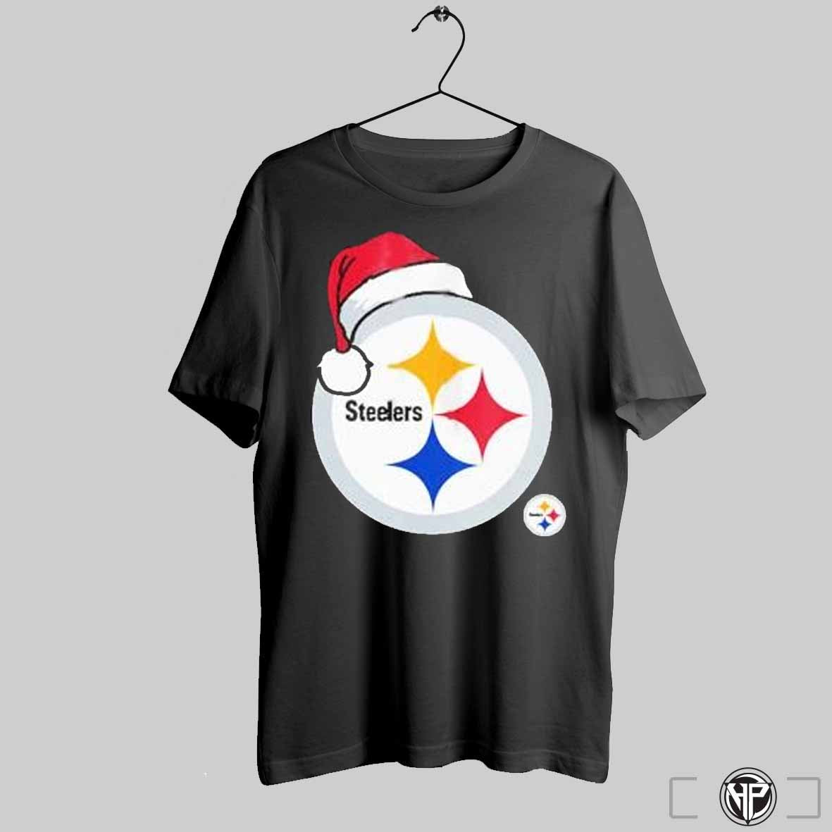 Pittsburgh Steelers New Era Santa Hat Christmas Shirt Trendy Sweatshirt