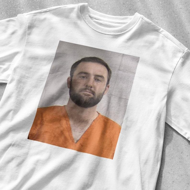 Scottie Scheffler Mugshot T-Shirt, drip clothing Crewneck Shortsleeve